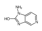 2H-Imidazo[4,5-c]pyridin-2-one,1-amino-1,3-dihydro-(9CI) Structure