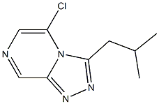 5-chloro-3-isobutyl-[1,2,4]triazolo[4,3-a]pyrazine Structure