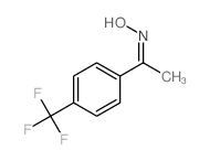 Ethanone,1-[4-(trifluoromethyl)phenyl]-, oxime结构式