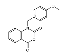 N-(p-methoxybenzyl)isatoic anhydride Structure