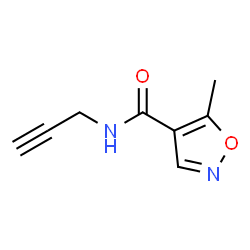 4-Isoxazolecarboxamide,5-methyl-N-2-propynyl-(9CI)结构式