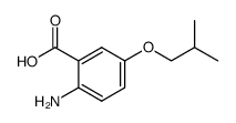Benzoic acid, 2-amino-5-(2-methylpropoxy)- (9CI) picture