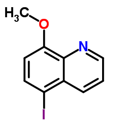 5-Iodo-8-methoxyquinoline结构式