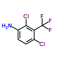2,4-Dichloro-3-(trifluoromethyl)aniline structure
