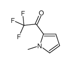Ethanone, 2,2,2-trifluoro-1-(1-methyl-1H-pyrrol-2-yl)- (9CI) Structure