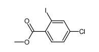 4-氯-2-碘苯甲酸甲酯结构式