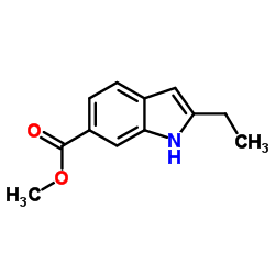 Methyl 2-ethyl-1H-indole-6-carboxylate picture