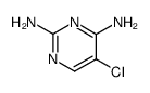 2,4-Pyrimidinediamine, 5-chloro- (9CI)结构式