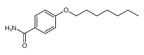 4-(heptyloxy)benzamide Structure