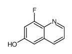 6-Quinolinol,8-fluoro-(9CI) structure