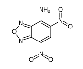 4-Amino-5,7-dinitrobenzofurazan结构式