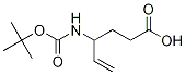 5-Hexenoic acid, 4-[[(1,1-diMethylethoxy)carbonyl]aMino]- structure