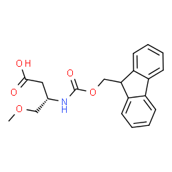 Fmoc-D-beta-homoSer(Me)-OH图片