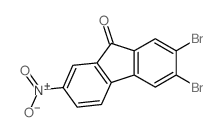 9H-Fluoren-9-one,2,3-dibromo-7-nitro- structure