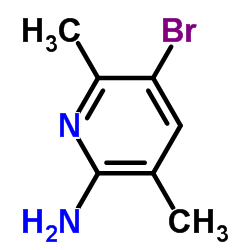 5-bromo-3,6-dimethyl-pyridin-2-amine picture