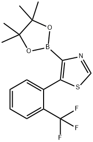 5-(2-Trifluoromethylphenyl)thiazole-4-boronic acid pinacol ester picture