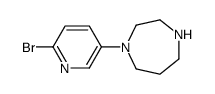1-(6-Bromo-3-pyridyl)homopiperazine Structure