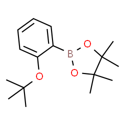 2-(tert-Butoxy)phenylboronic Acid Pinacol Ester structure