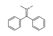 dimethylimmonium ion of benzophenone Structure