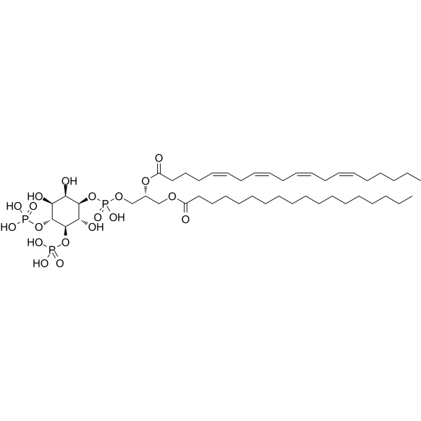 Phosphatidylinositol 4,5-bisphosphate Structure
