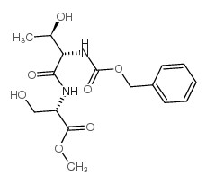 L-Serine,N-[(phenylmethoxy)carbonyl]-L-threonyl-, methyl ester (9CI) structure