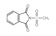 1H-Isoindole-1,3(2H)-dione,2-(methylsulfonyl)-结构式