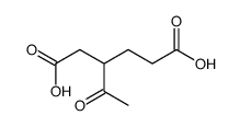 3-acetylhexanedioic acid结构式