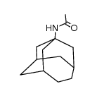N-Tricyclo[4.3.1.13,8]undecan-1-ylacetamide结构式