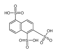 1,2,5-Naphthalenetrisulfonic acid结构式