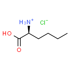 (S)-2-aminohexanoic acid hydrochloride structure