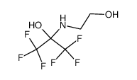 1,1,1,3,3,3-Hexafluoro-2-[(2-hydroxyethyl)amino]-2-propanol Structure