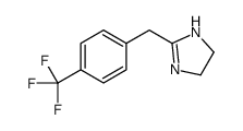 2-(p-Trifluoromethylbenzyl)-2-imidazoline结构式