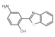 4-amino-2-benzothiazol-2-yl-phenol Structure