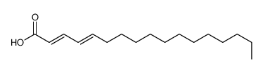 heptadeca-2,4-dienoic acid Structure