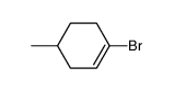 1-bromo-4-methyl-cyclohexene Structure