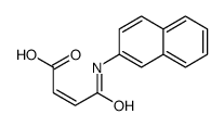 4-(naphthalen-2-ylamino)-4-oxobut-2-enoic acid Structure