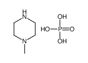 1-methylpiperazine,phosphoric acid结构式