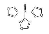 tris(furan-3-yl)-sulfanylidene-λ5-phosphane Structure