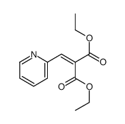 diethyl 2-(pyridin-2-ylmethylidene)propanedioate Structure