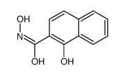 N,1-dihydroxynaphthalene-2-carboxamide Structure