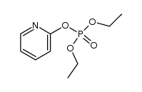 (2-pyridyl)diethylphosphate Structure