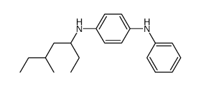 N-(1-ethyl-3-methylpentyl)-N'-phenyl-p-phenylenediamine Structure