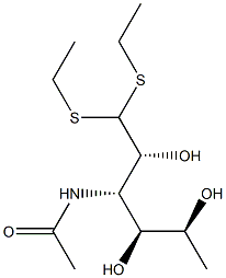 3-Acetylamino-3,6-dideoxy-L-ido-hexose diethyl dithioacetal picture