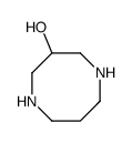 1,5-diazocan-3-ol结构式