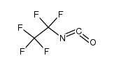 pentafluoroethyl isocyanate Structure