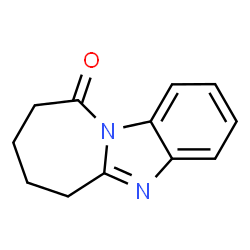 10H-Azepino[1,2-a]benzimidazol-10-one,6,7,8,9-tetrahydro-(9CI) structure