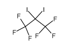 2,2-Diiodo-1,1,1,3,3,3-hexafluoropropane结构式