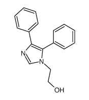 2-(4,5-diphenylimidazol-1-yl)ethanol Structure