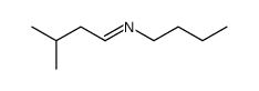 N-isoamylidenebutylamine结构式