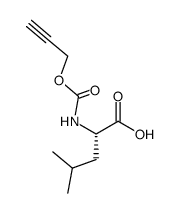 Poc-Leu-OH Structure